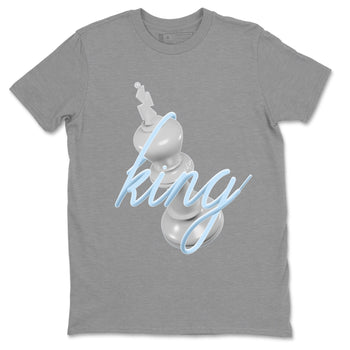 Air Jordan 11 White Cement Sneaker Match Tees 3D King Sneaker Tees Air Jordan 11 Cement Grey Sneaker Release Tees Unisex Shirts Heather Grey 2
