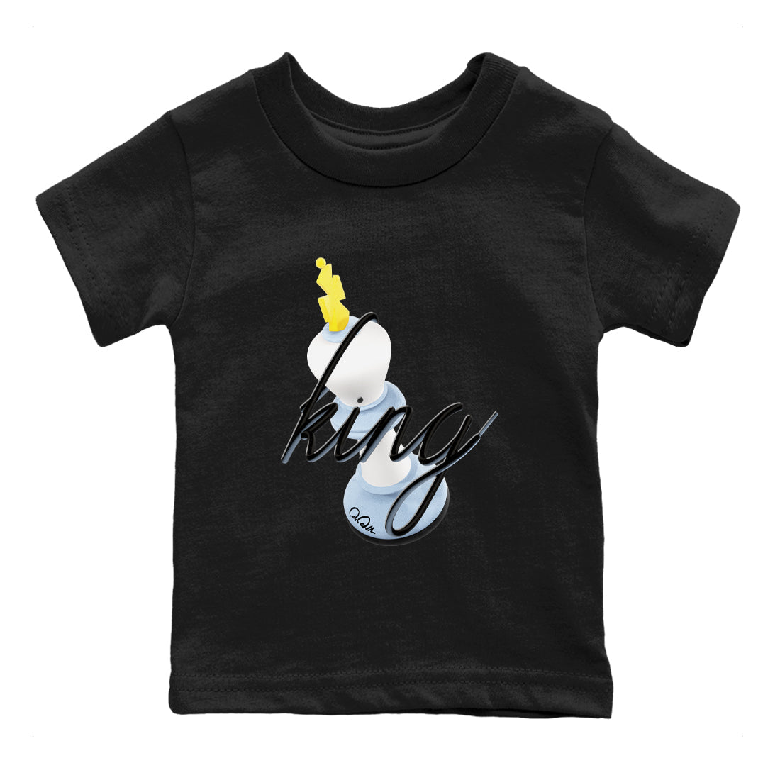 Air Jordan 13 Blue Grey shirt to match jordans 3D King sneaker tees AJ13 Blue Grey SNRT sneaker release tees baby toddler Black 2 cotton Shirt