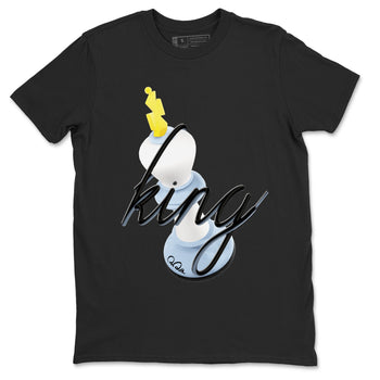 Air Jordan 13 Blue Grey shirt to match jordans 3D King sneaker tees AJ13 Blue Grey SNRT Sneaker Release Tees unisex cotton Black 2 crew neck shirt