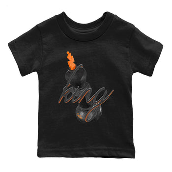 Air Jordan 3 Fear shirt to match jordans 3D King sneaker tees AJ3 Fear SNRT Sneaker Release Tees Baby Toddler Black 2 T-Shirt