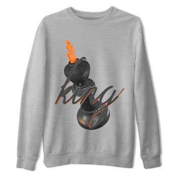 Air Jordan 3 Fear shirt to match jordans 3D King sneaker tees AJ3 Fear SNRT Sneaker Release Tees Unisex Heather Grey 2 T-Shirt