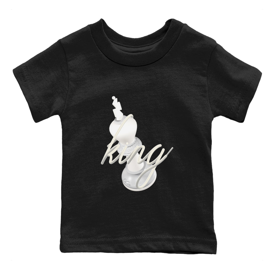 3s Ivory shirt to match jordans 3D King sneaker tees Air Jordan 3 Ivory SNRT sneaker release tees baby toddler Black 2 cotton Shirt