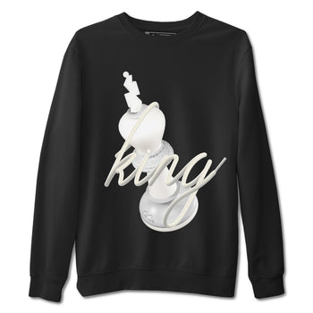 3s Ivory shirt to match jordans 3D King sneaker tees Air Jordan 3 Ivory SNRT Sneaker Release Tees unisex cotton Black 2 crew neck shirt