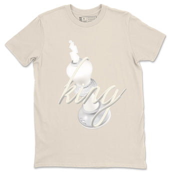 3s Ivory shirt to match jordans 3D King sneaker tees Air Jordan 3 Ivory SNRT Sneaker Release Tees unisex cotton Natural 2 crew neck shirt
