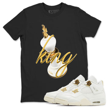 3D King SNRT Sneaker Tees - Air Jordan 4 Sail 2024 - SNRT Sneaker Tee