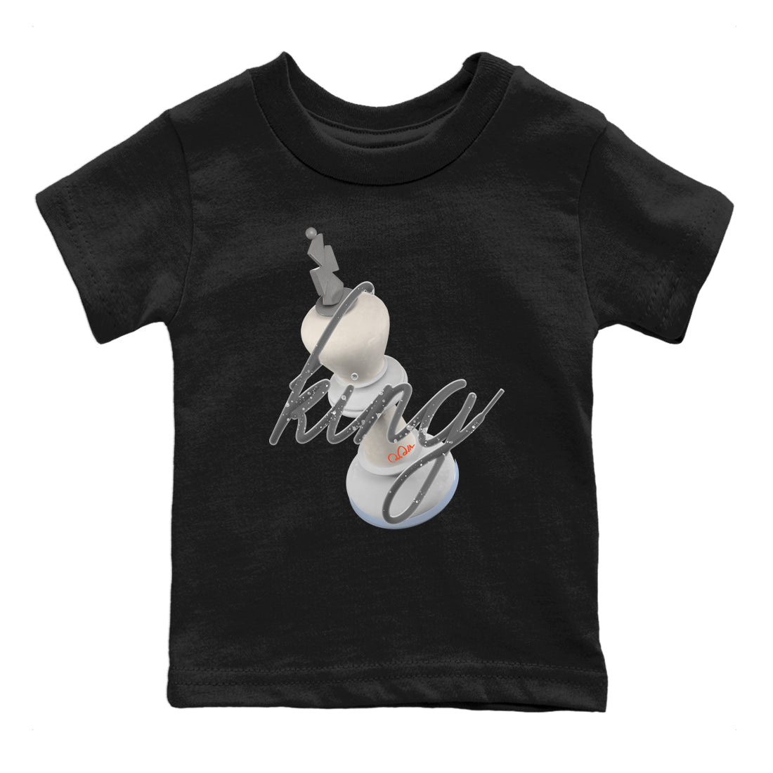 Air Jordan 5 Craft Sneaker Match Tees 3D King Sneaker Tees AJ5 SE Craft Sneaker Release Tees Kids Shirts Black 2