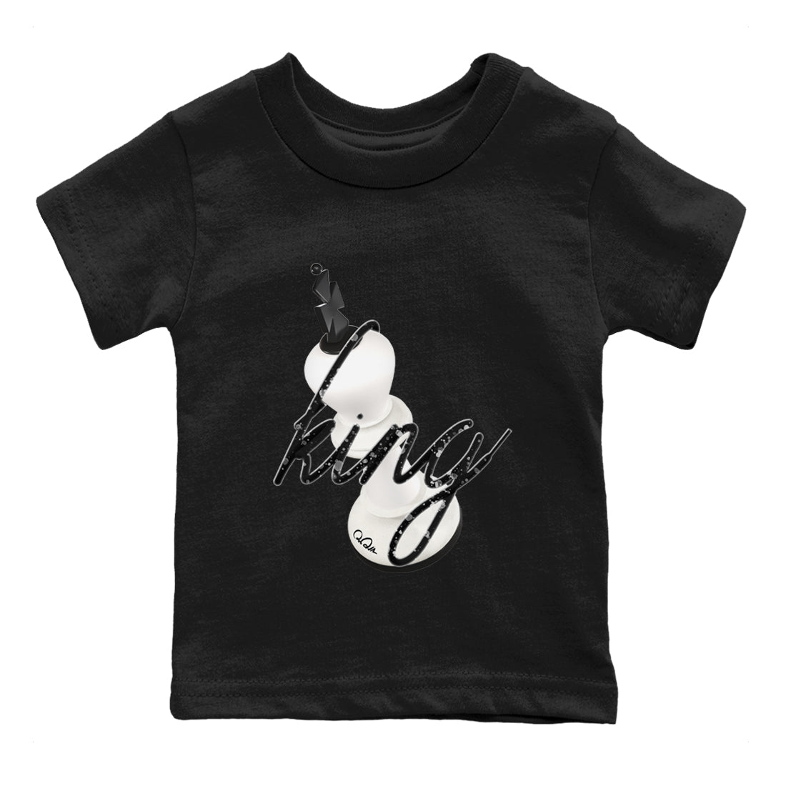 5s Sail shirt to match jordans 3D King sneaker tees Air Jordan 5 Sail SNRT sneaker release tees baby toddler Black 2 cotton Shirt