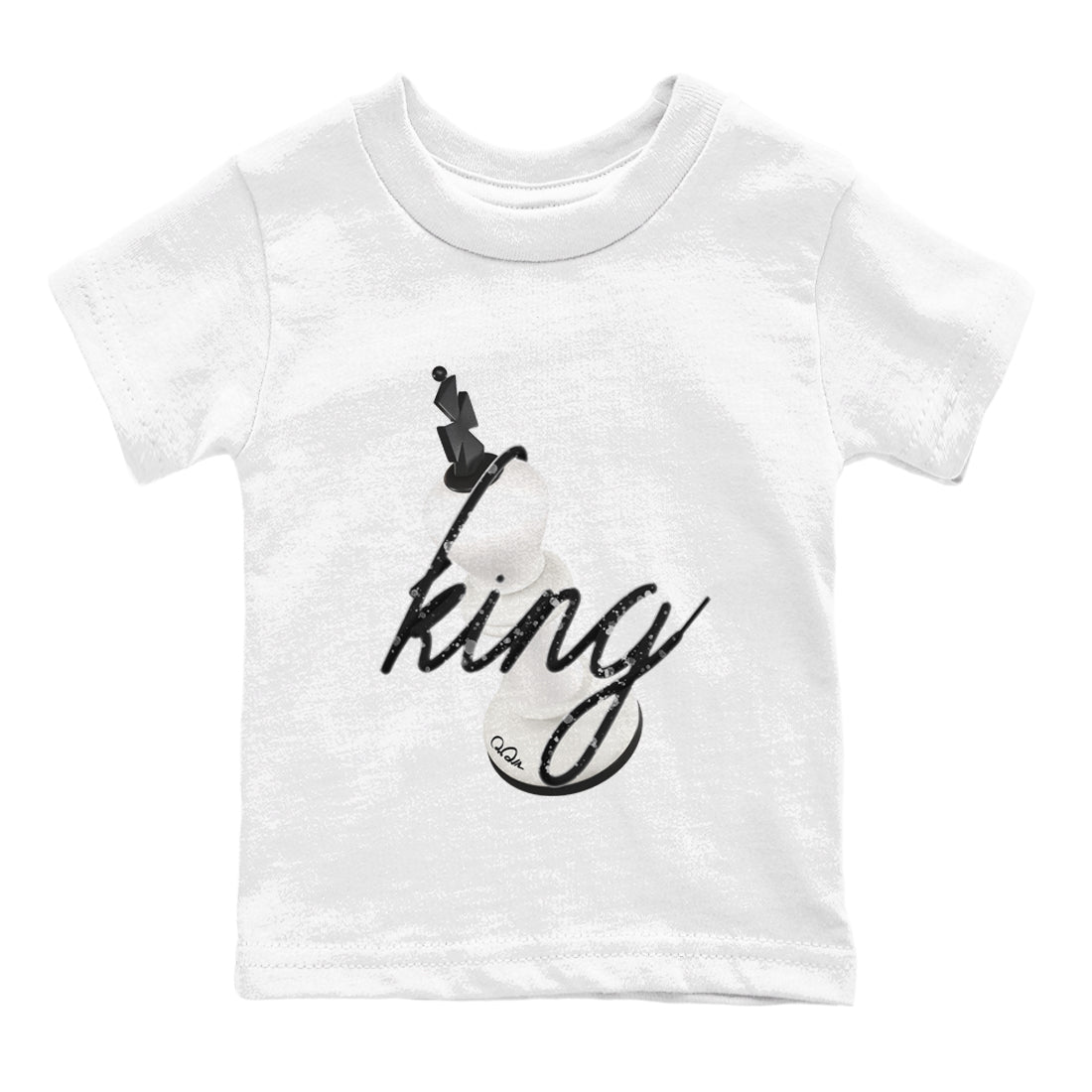 5s Sail shirt to match jordans 3D King sneaker tees Air Jordan 5 Sail SNRT sneaker release tees baby toddler White 2 cotton Shirt