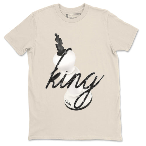 5s Sail shirt to match jordans 3D King sneaker tees Air Jordan 5 Sail SNRT Sneaker Release Tees unisex cotton Natural 2 crew neck shirt
