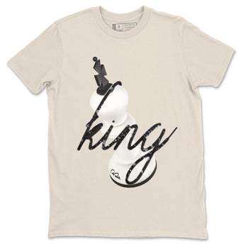 5s Sail shirt to match jordans 3D King sneaker tees Air Jordan 5 Sail SNRT Sneaker Release Tees unisex cotton Natural 2 crew neck shirt