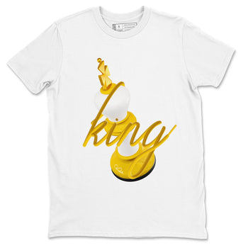 6s Yellow Ochre shirt to match jordans 3D King sneaker tees Air Jordan 6 Yellow Ochre SNRT Sneaker Release Tees Unisex White 2 T-Shirt