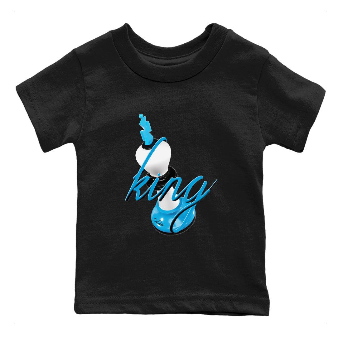 9s Powder Blue shirt to match jordans 3D King sneaker tees Air Jordan 9 Powder Blue SNRT sneaker release tees baby toddler Black 2 cotton Shirt