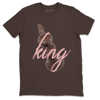 Air More Uptempo Valentines Day Sneaker Match Tees 3D King Sneaker Tees Nike Uptempo Valentines Day Sneaker Release Tees Unisex Shirts Dark Chocolate 2