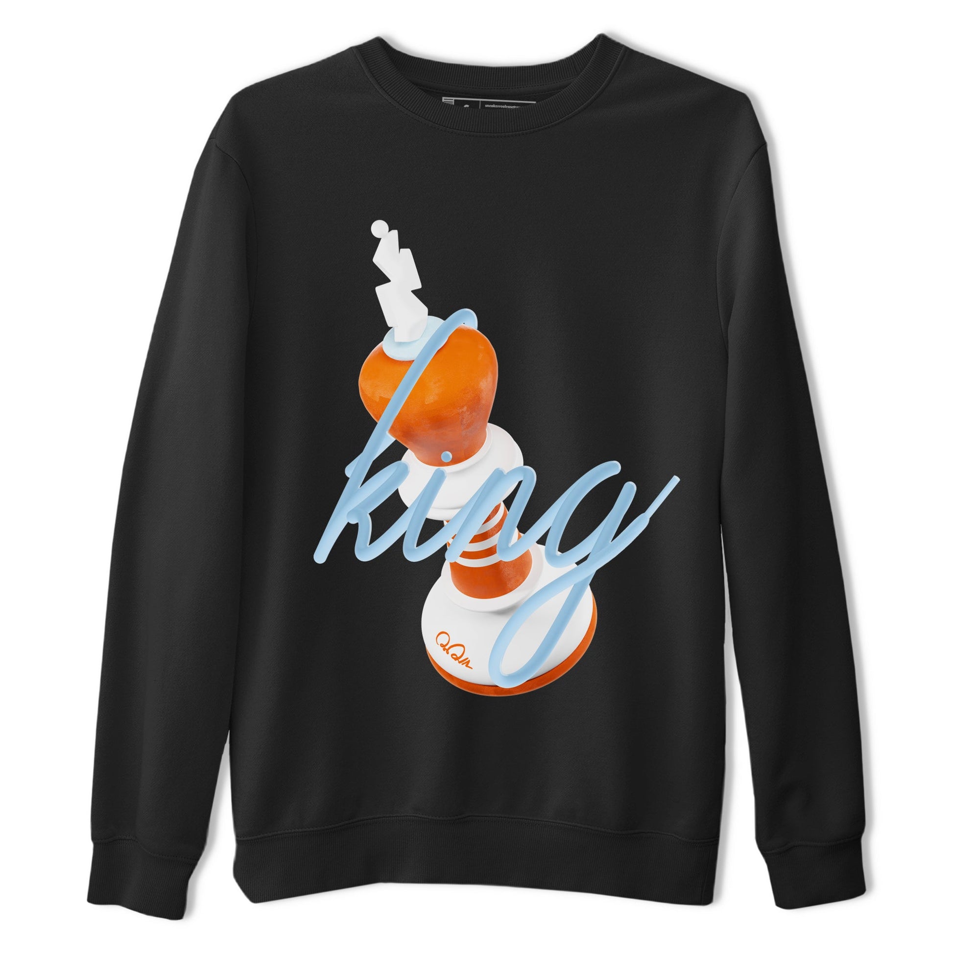Crazy 8 Team Orange shirt to match jordans 3D King sneaker tees Adidas Crazy 8 Team Orange SNRT Sneaker Release Tees Unisex Black 2 T-Shirt
