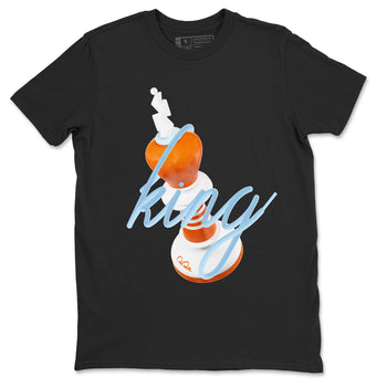 Crazy 8 Team Orange shirt to match jordans 3D King sneaker tees Adidas Crazy 8 Team Orange SNRT Sneaker Release Tees Unisex Black 2 T-Shirt
