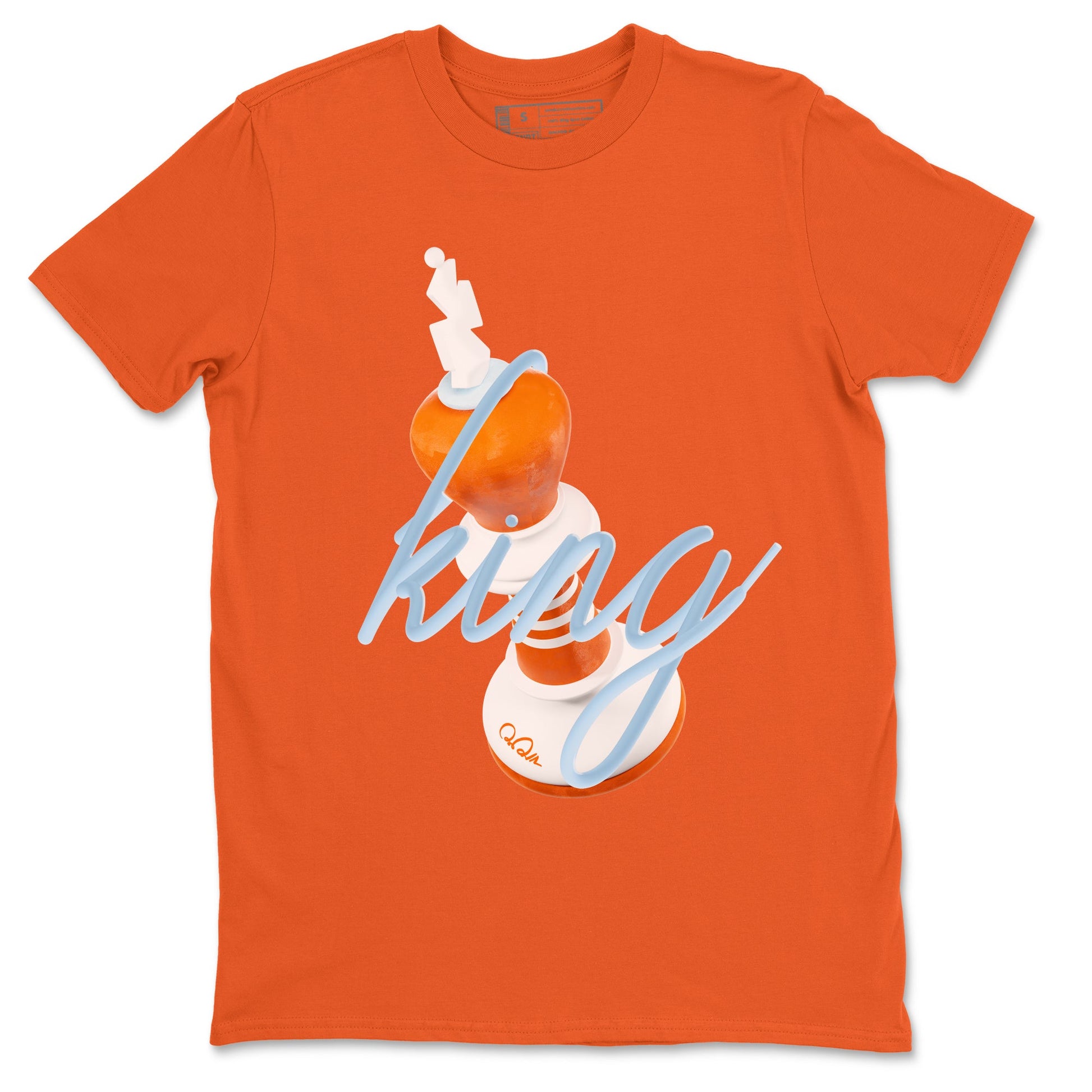 Crazy 8 Team Orange shirt to match jordans 3D King sneaker tees Adidas Crazy 8 Team Orange SNRT Sneaker Release Tees Unisex Orange 2 T-Shirt