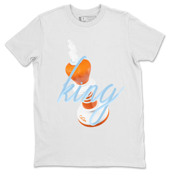 Crazy 8 Team Orange shirt to match jordans 3D King sneaker tees Adidas Crazy 8 Team Orange SNRT Sneaker Release Tees Unisex White 2 T-Shirt
