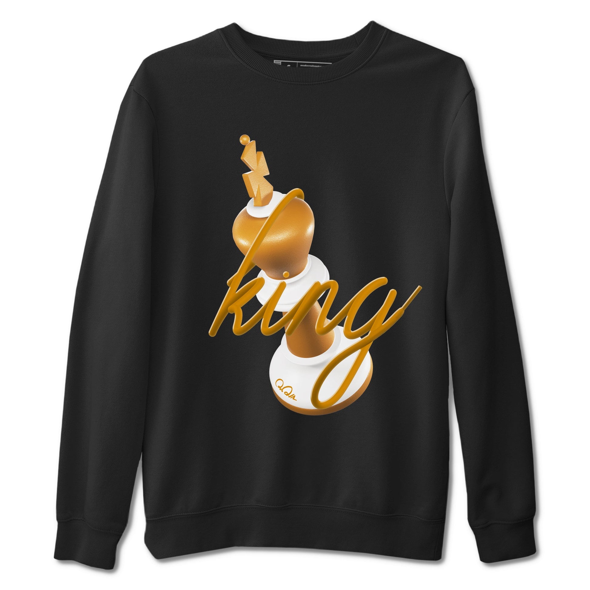 Dunk Dark Curry shirt to match jordans 3D King sneaker tees AJ1 Low Dark Curry SNRT Sneaker Release Tees unisex cotton Black 2 crew neck shirt