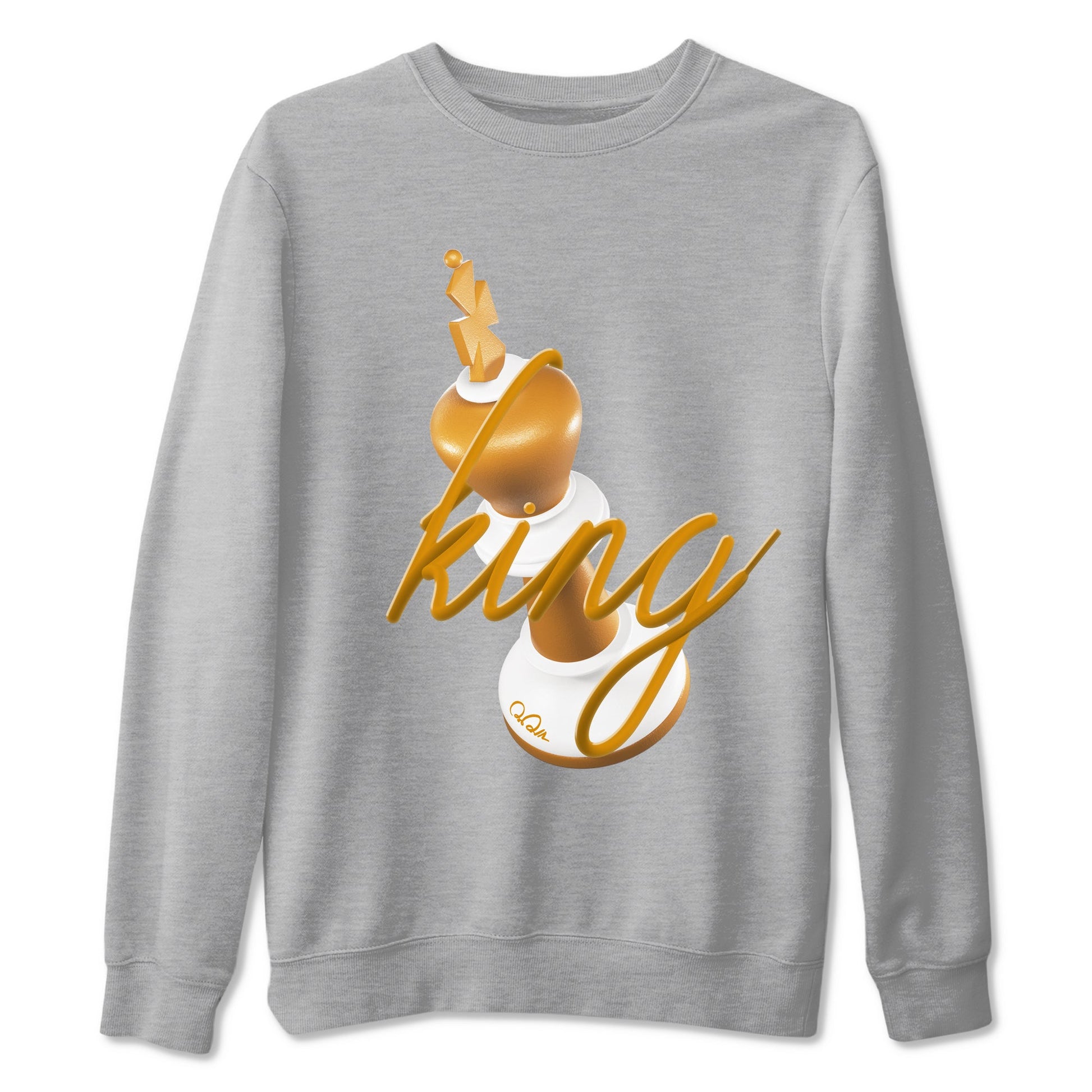 Dunk Dark Curry shirt to match jordans 3D King sneaker tees AJ1 Low Dark Curry SNRT Sneaker Release Tees unisex cotton Heather Grey 2 crew neck shirt