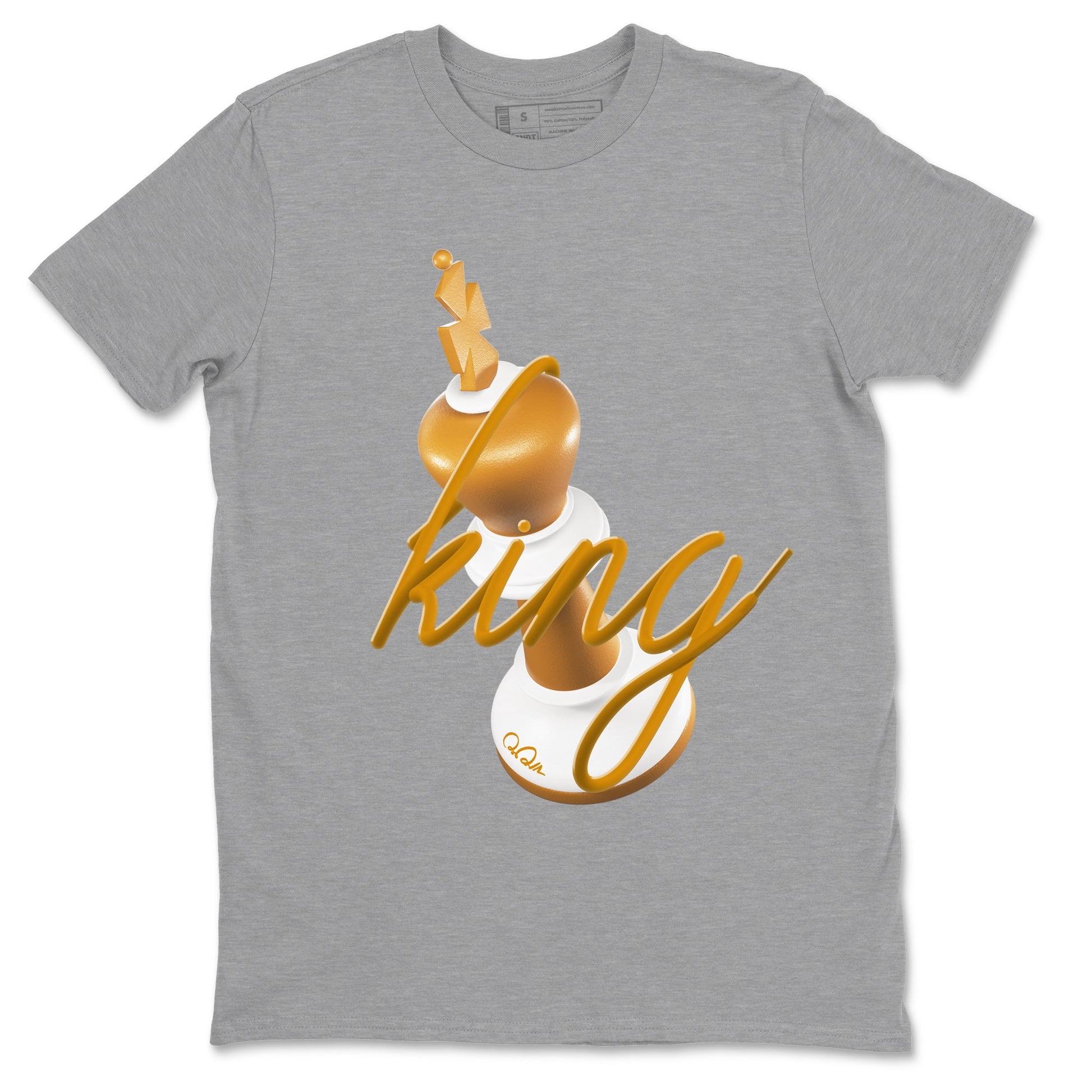 Dunk Dark Curry shirt to match jordans 3D King sneaker tees AJ1 Low Dark Curry SNRT Sneaker Release Tees unisex cotton Heather Grey 2 crew neck shirt