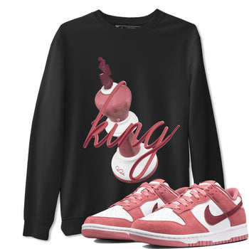 Dunk Valentines Day 2024 shirt to match jordans 3D King sneaker tees Dunk Happy Valentines Day 2024 SNRT Sneaker Release Tees Unisex Black 1 T-Shirt