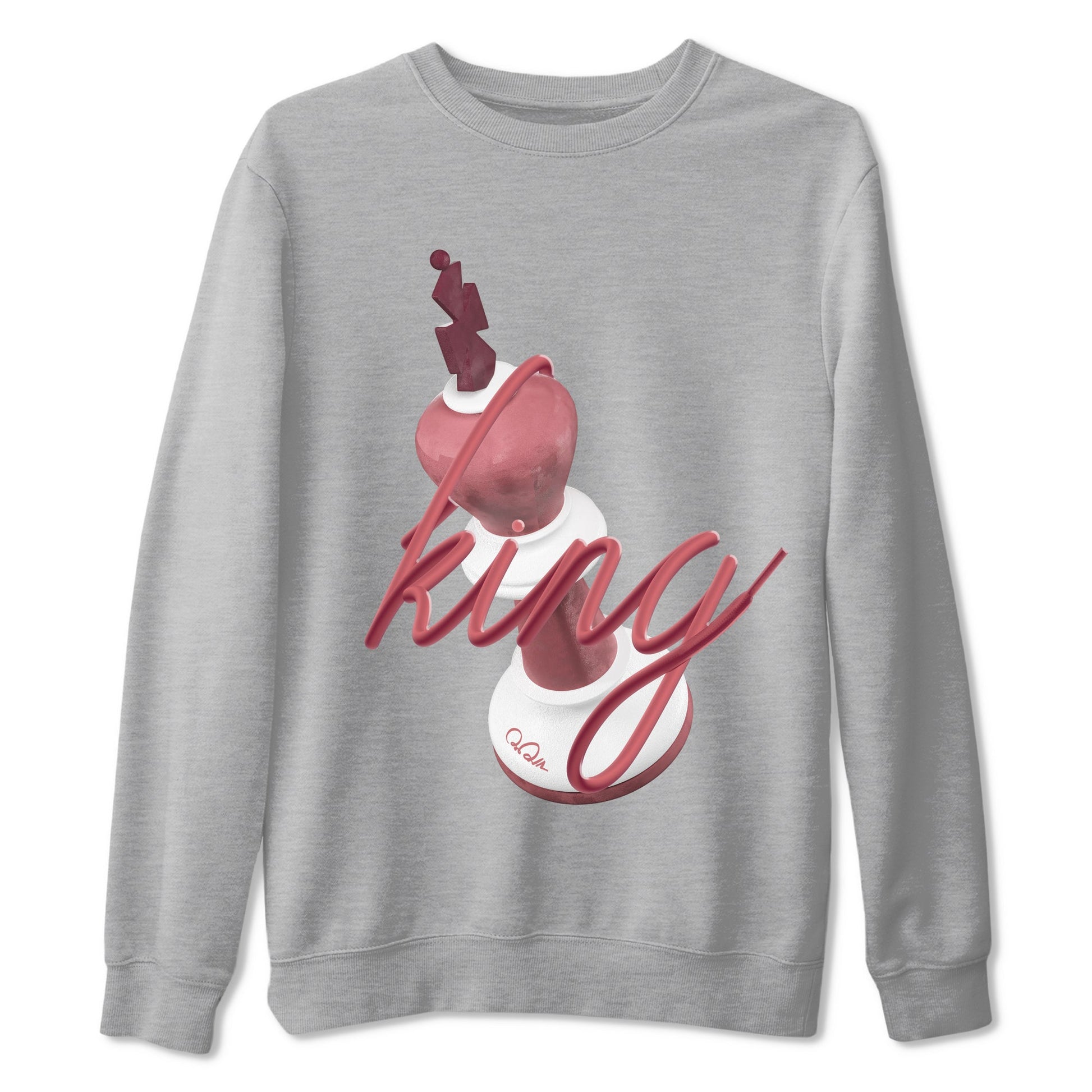 Dunk Valentines Day 2024 shirt to match jordans 3D King sneaker tees Dunk Happy Valentines Day 2024 SNRT Sneaker Release Tees Unisex Heather Grey 2 T-Shirt