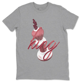 Dunk Valentines Day 2024 shirt to match jordans 3D King sneaker tees Dunk Happy Valentines Day 2024 SNRT Sneaker Release Tees Unisex Heather Grey 2 T-Shirt