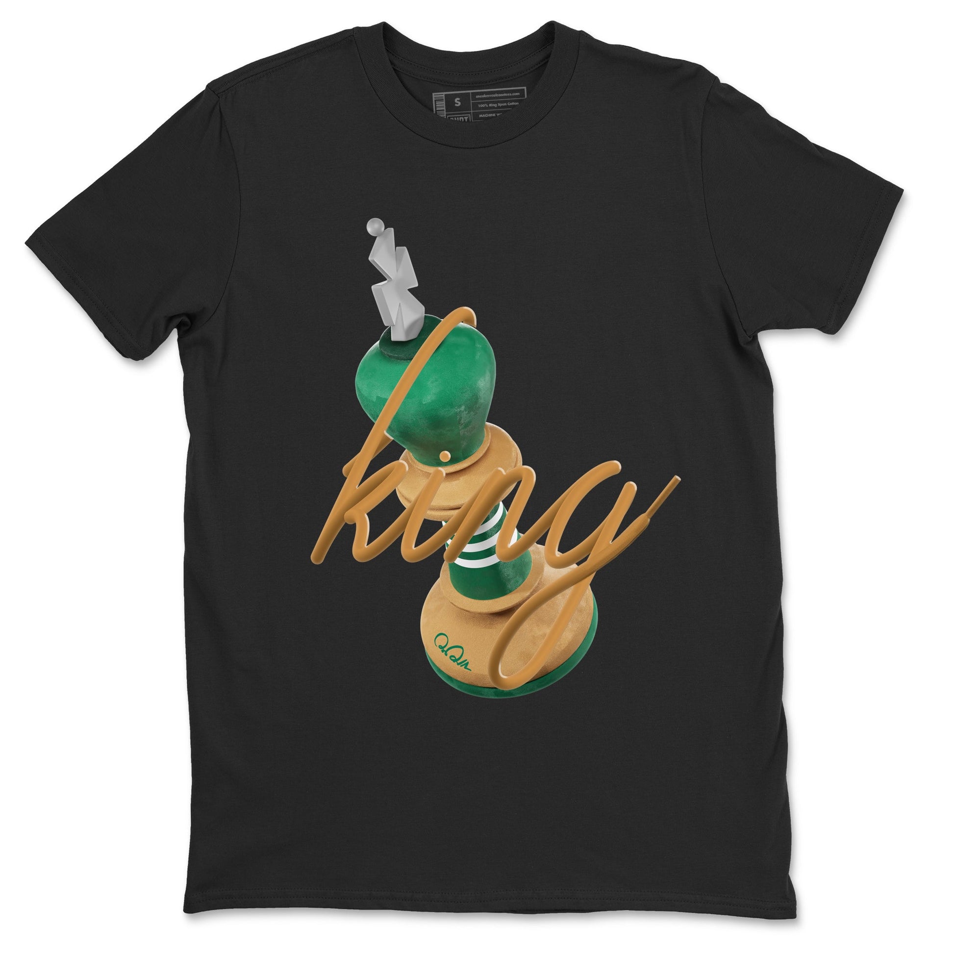 Samba Collegiate Green Gum shirt to match jordans 3D King sneaker tees Adidas Green Gum SNRT Sneaker Release Tees Unisex Black 2 T-Shirt