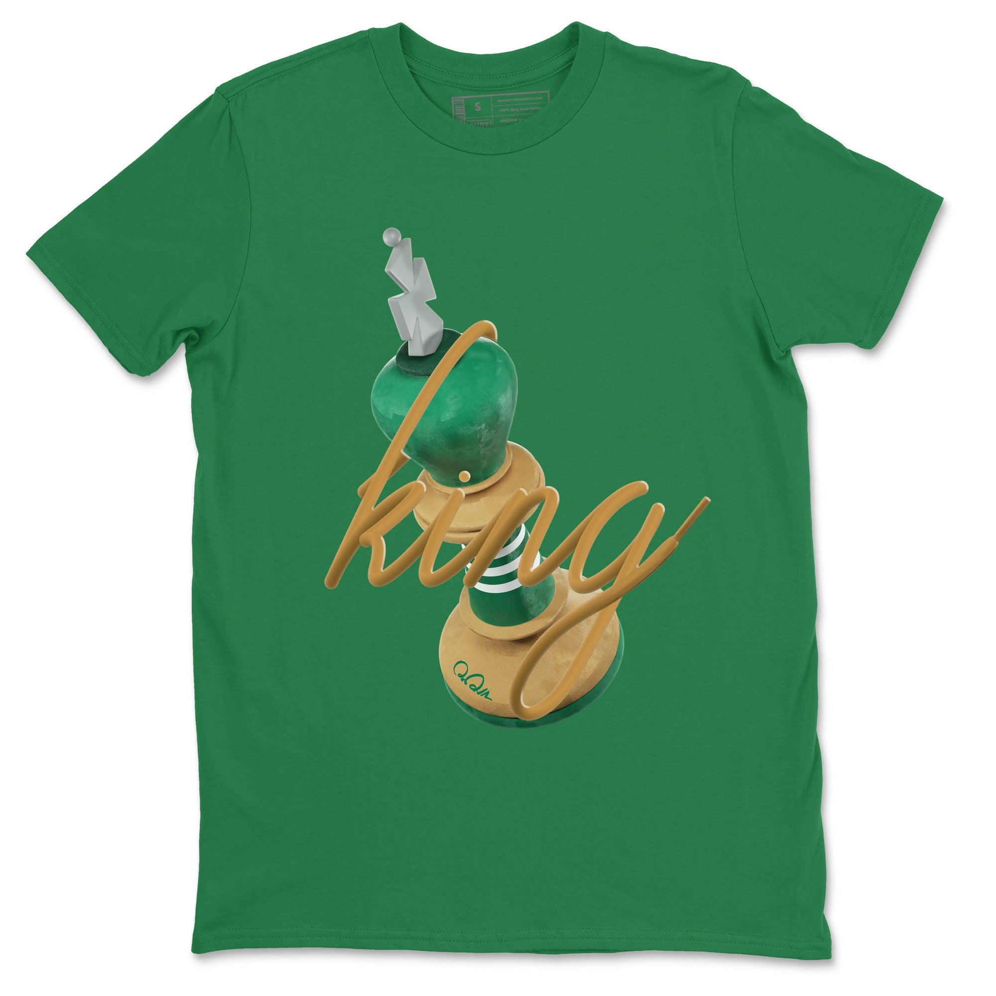 Samba Collegiate Green Gum shirt to match jordans 3D King sneaker tees Adidas Green Gum SNRT Sneaker Release Tees Unisex Kelly Green 2 T-Shirt