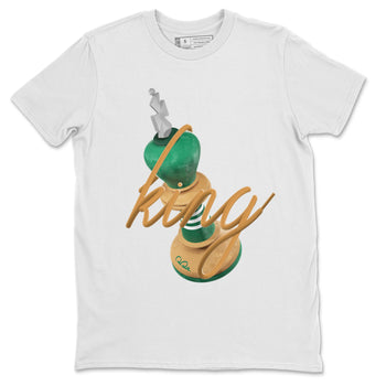Samba Collegiate Green Gum shirt to match jordans 3D King sneaker tees Adidas Green Gum SNRT Sneaker Release Tees Unisex White 2 T-Shirt