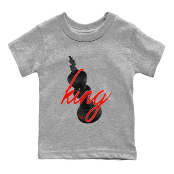 Yeezy 350 Bred shirt to match jordans 3D King sneaker tees Adidas Yeezy Boost V2 350 Bred SNRT Sneaker Release Tees Baby Toddler Heather Grey 2 T-Shirt