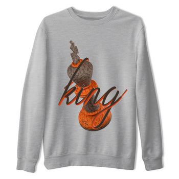 Yeezy 350 Carbon Beluga shirt to match jordans 3D King sneaker tees Adidas Yeezy Boost 350 Carbon Beluga SNRT Sneaker Release Tees Unisex Heather Grey 2 T-Shirt