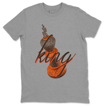 Yeezy 350 Carbon Beluga shirt to match jordans 3D King sneaker tees Adidas Yeezy Boost 350 Carbon Beluga SNRT Sneaker Release Tees Unisex Heather Grey 2 T-Shirt