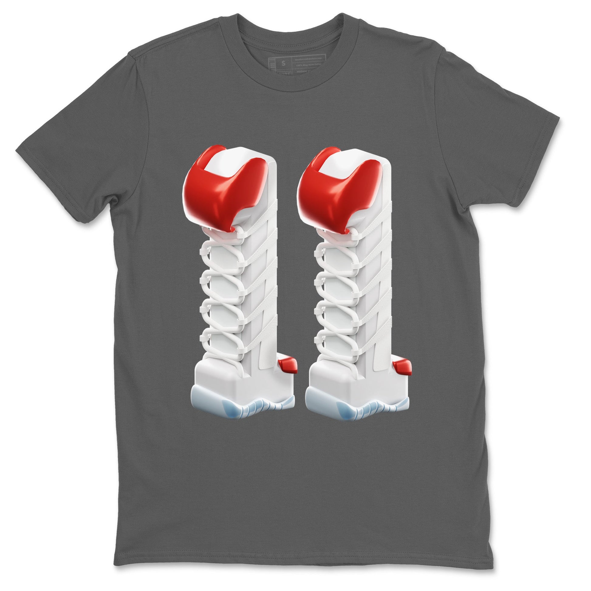 Air Jordan 11 Cherry Sneaker Match Tees 3D Number 11 Sneaker Tees Air Jordan 11 Cherry Sneaker Release Tees Unisex Shirts