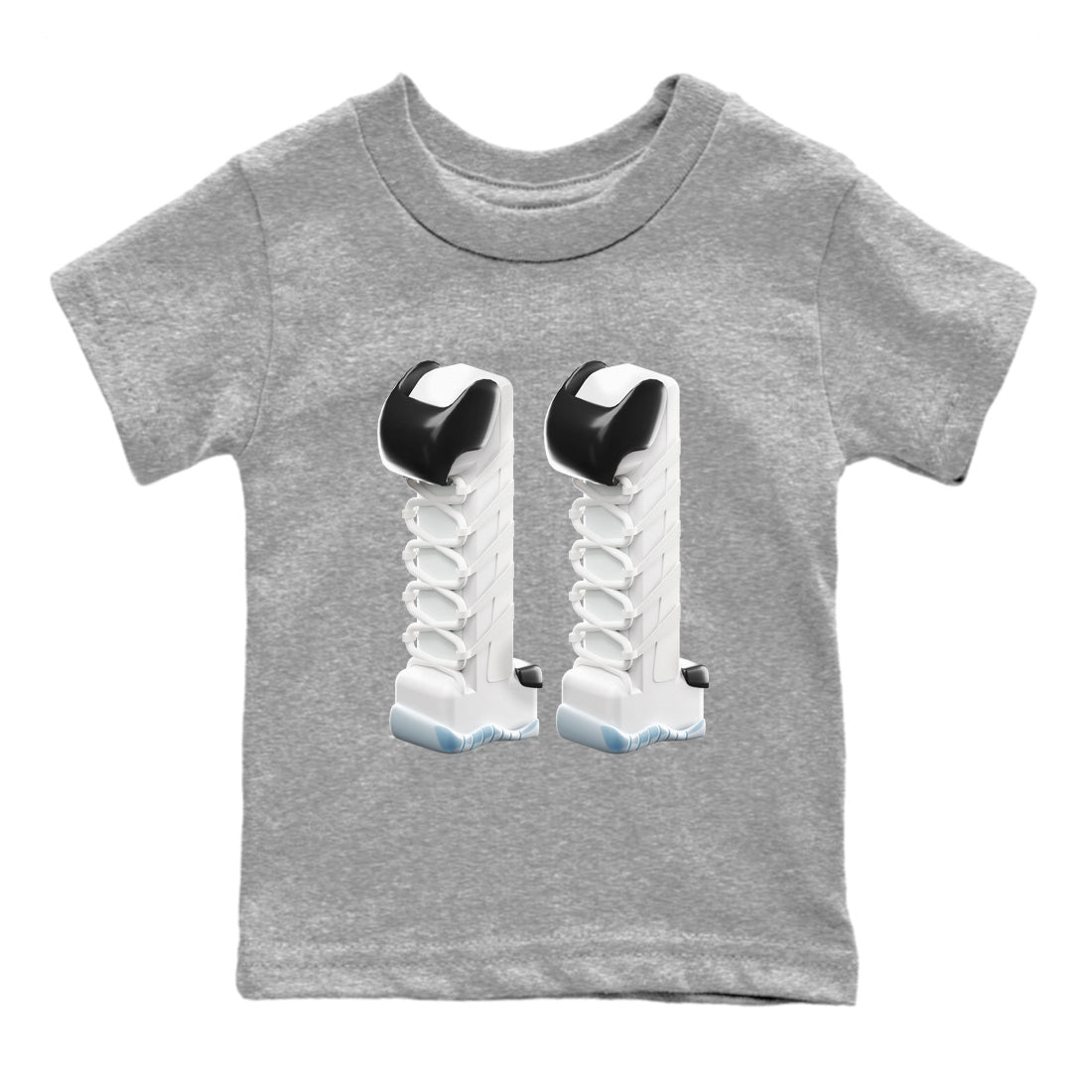 Air Jordan 11 Concord Sneaker Match Tees 3D Number 11 Sneaker Tees Air Jordan 11 Concord Sneaker Release Tees Kids Shirts
