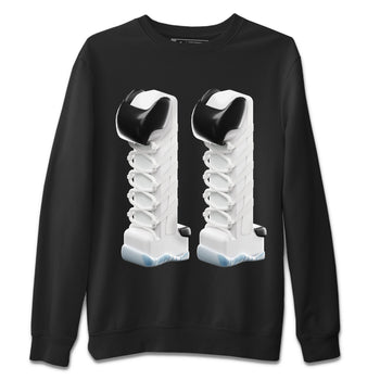 Air Jordan 11 Concord Sneaker Match Tees 3D Number 11 Sneaker Tees Air Jordan 11 Concord Sneaker Release Tees Unisex Shirts