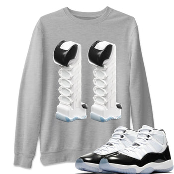 Air Jordan 11 Concord Sneaker Match Tees 3D Number 11 Sneaker Tees Air Jordan 11 Concord Sneaker Release Tees Unisex Shirts