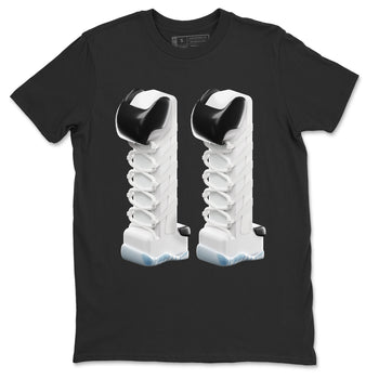Air Jordan 11 Concord Sneaker Match Tees 3D Number 11 Sneaker Tees Air Jordan 11 Concord Sneaker Release Tees Unisex Shirts