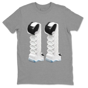 Air Jordan 11 Concord Sneaker Match Tees 3D Number 11 Sneaker Tees Air Jordan 11 Concord Sneaker Release Tees Unisex Shirts