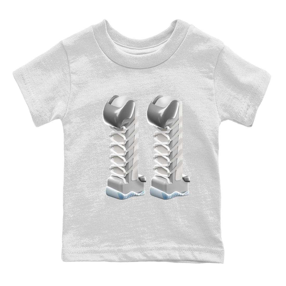 Air Jordan 11 Cool Grey Sneaker Match Tees 3D Number 11 Sneaker Tees Air Jordan 11 Cool Grey Sneaker Release Tees Kids Shirts