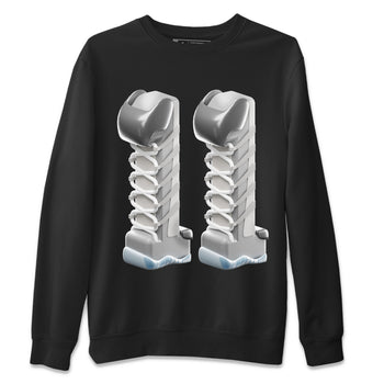 Air Jordan 11 Cool Grey Sneaker Match Tees 3D Number 11 Sneaker Tees Air Jordan 11 Cool Grey Sneaker Release Tees Unisex Shirts