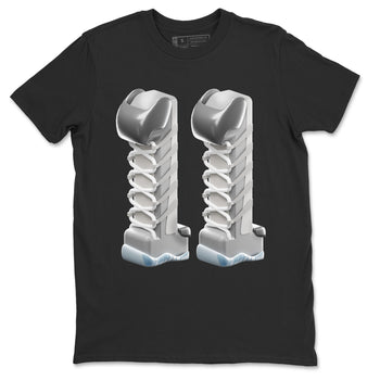 Air Jordan 11 Cool Grey Sneaker Match Tees 3D Number 11 Sneaker Tees Air Jordan 11 Cool Grey Sneaker Release Tees Unisex Shirts