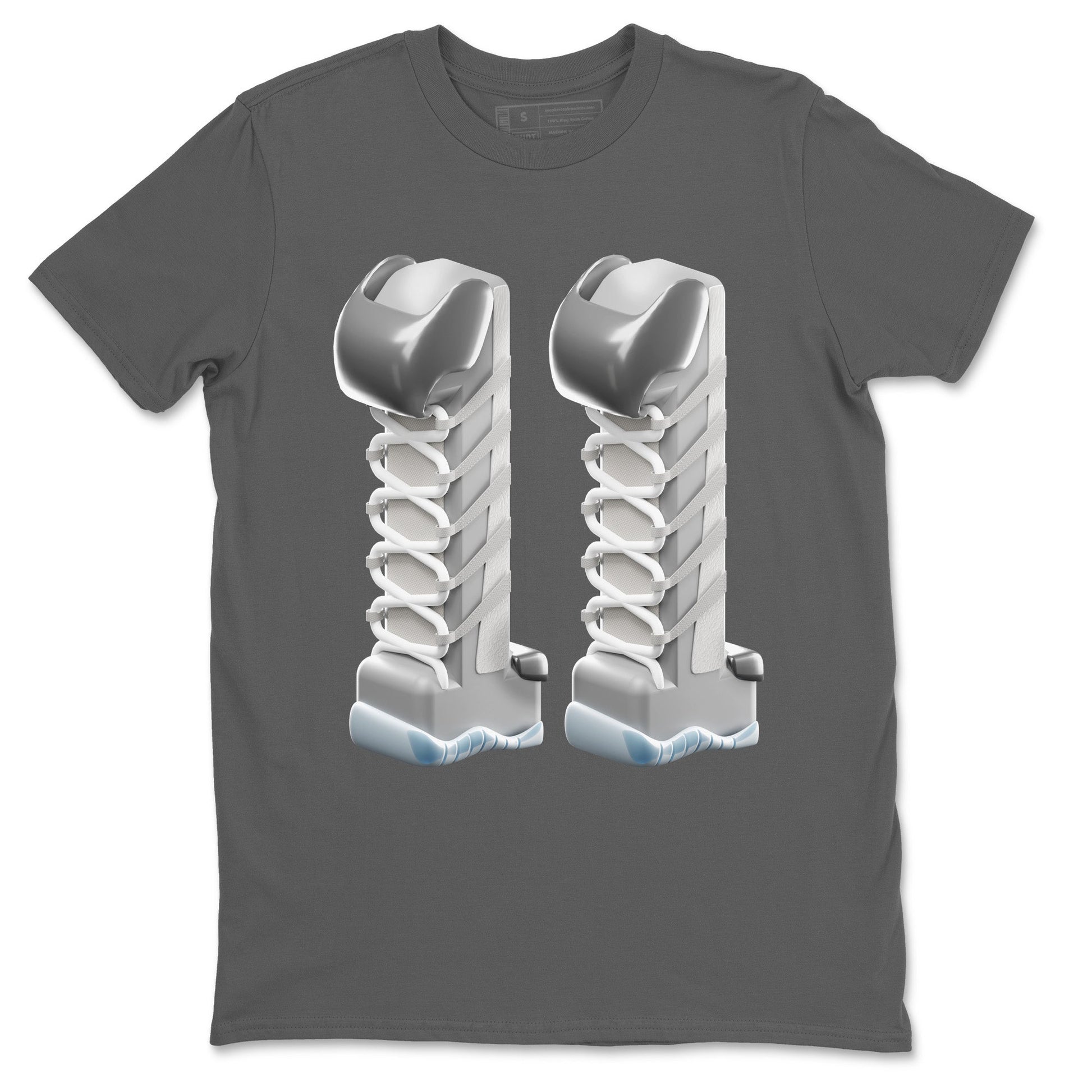 Air Jordan 11 Cool Grey Sneaker Match Tees 3D Number 11 Sneaker Tees Air Jordan 11 Cool Grey Sneaker Release Tees Unisex Shirts
