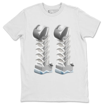 Air Jordan 11 Cool Grey Sneaker Match Tees 3D Number 11 Sneaker Tees Air Jordan 11 Cool Grey Sneaker Release Tees Unisex Shirts
