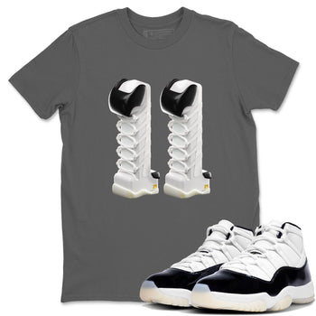 11s Gratitude shirt to match jordans 3D Number 11 sneaker tees Air Jordan 11 Gratitude SNRT Sneaker Release Tees Unisex Cool Grey 1 T-Shirt