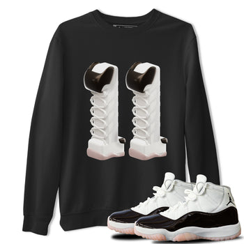 Air Jordan 11 Neapolitan shirt to match jordans 3D Number 11 sneaker tees AJ11 Neapolitan SNRT Sneaker Release Tees Unisex Black 1 T-Shirt