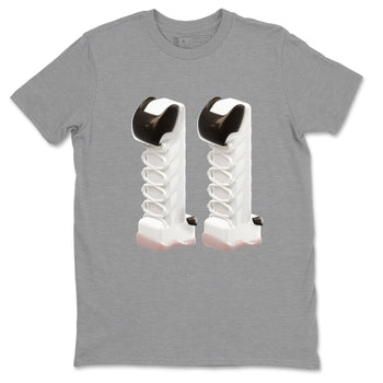 Air Jordan 11 Neapolitan shirt to match jordans 3D Number 11 sneaker tees AJ11 Neapolitan SNRT Sneaker Release Tees Unisex Heather Grey 2 T-Shirt