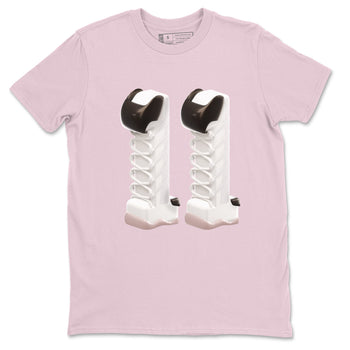 Air Jordan 11 Neapolitan shirt to match jordans 3D Number 11 sneaker tees AJ11 Neapolitan SNRT Sneaker Release Tees Unisex Pink 2 T-Shirt