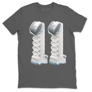 Air Jordan 11 White Cement Sneaker Match Tees 3D Number 11 Sneaker Tees Air Jordan 11 Cement Grey Sneaker Release Tees Unisex Shirts Cool Grey 2