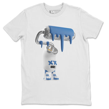 Air Jordan 3 Wizards Sneaker Match Tees 3D Paint Roller Sneaker Tees AJ3 NBA Wizards  Sneaker Release Tees Unisex Shirts White 2